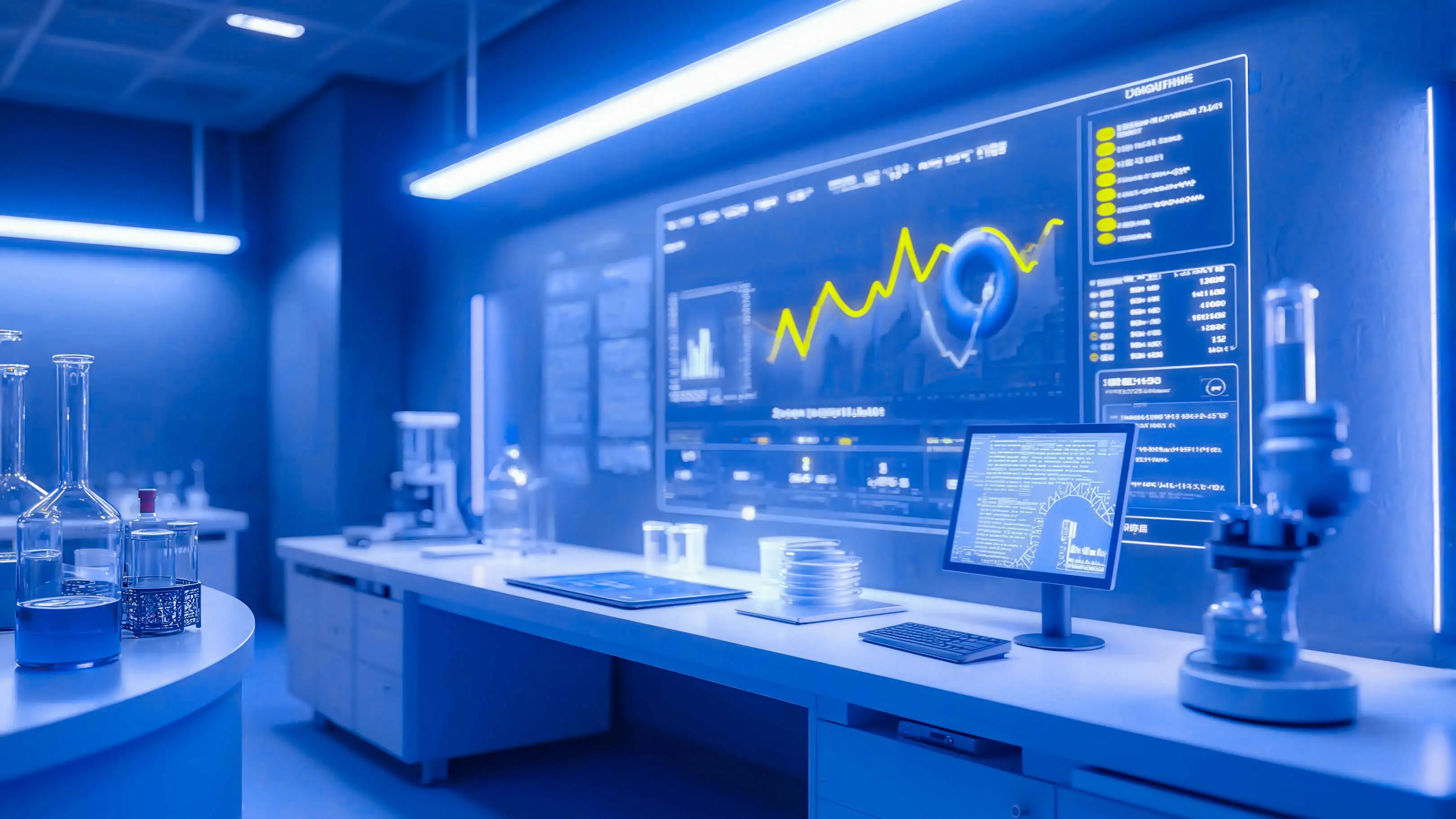 链来科技科研数字化平台界面展示